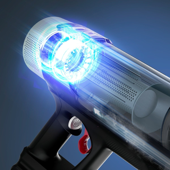 Aspirator vertical Rowenta X-Force Flex 10.80 RH7A35E0, 300 W, 18.5V, autonomie 60 minute, recipient 0.44 L, tehnologie flex, perie cu LED, panou digital SmartControl, filtrare 99.9%, verde & negru [2]