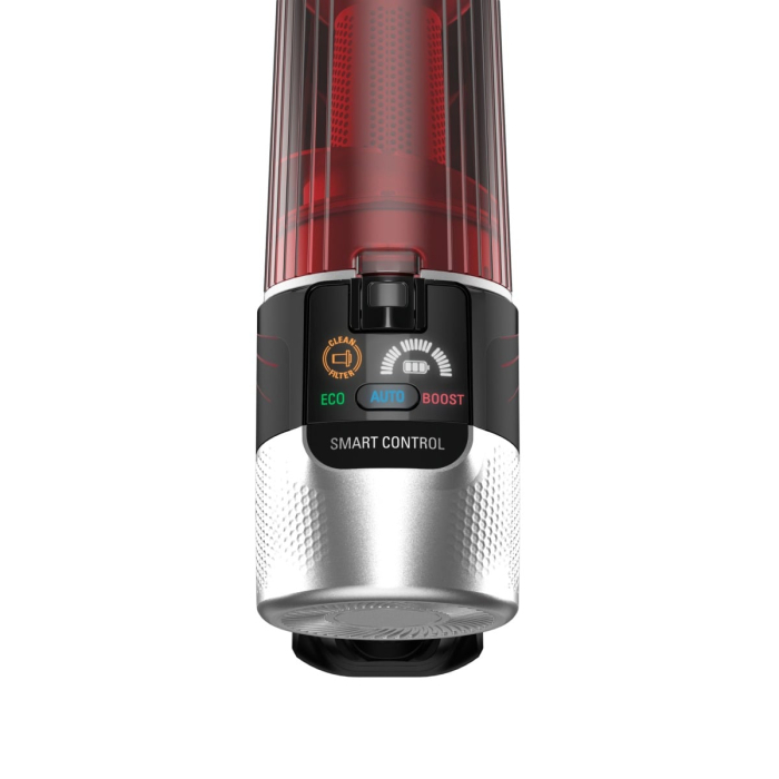 Aspirator vertical Rowenta X-Force Flex 9.60 Animal Care RH2078WO, 100 air watts, 200 W, Tub Flex, Smart Control Display, autonomie de 45 minute, Rosu/negru [6]
