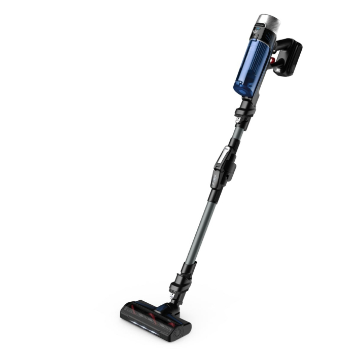 Aspirator vertical Rowenta X-Force Flex 9.60 Aqua RH20C7WO, putere de aspirare 100 Air Watts, Functie Boost, putere 250 W, gri & albastru [3]