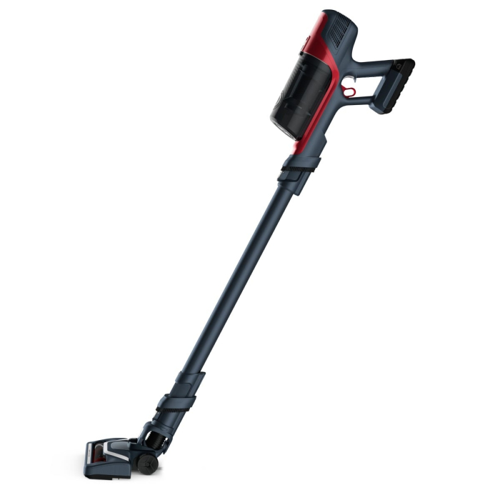 Aspirator vertical Rowenta X-Pert 6.60 Animal Care RH6878WO, 100W, 18V, autonomie 45 min, filtrare 94%, perie cu iluminare LED, recipient praf 0.55 L, accesorii animal care, functie boost, rosu & gri [4]