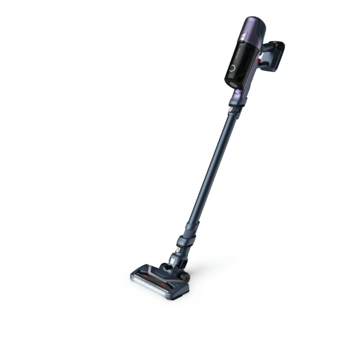Aspirator vertical Rowenta X-Pert 6.60 Essential RH6838WO, autonomie 45 minute, functie Eco, 100 W, Tehnologie Ciclonica, gri, argintiu [11]