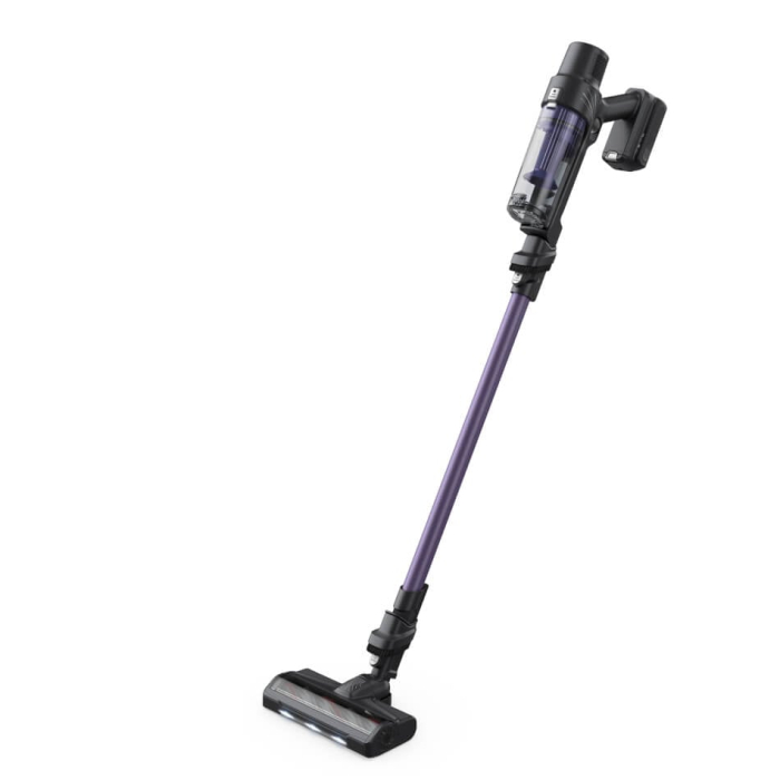 Aspirator vertical Rowenta X-Pert 7.60 RH6A31WO, 140 W, autonomie pana la 45 minute, perie cu iluminare LED, statie de incarcare cu suport accesorii, violet & negru [2]