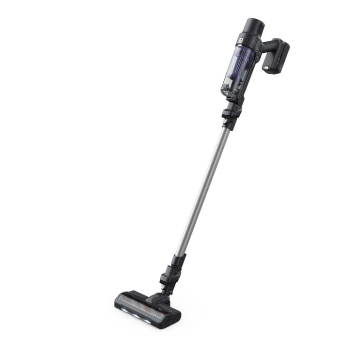 Aspirator vertical Rowenta X-Pert 7.60 RH6A35WO, 140W, autonomie pana la 45 minute, filtrare 99%, recipient de praf 0.44L, perie cu LED, Tehnologie ciclonica, violet & negru [2]