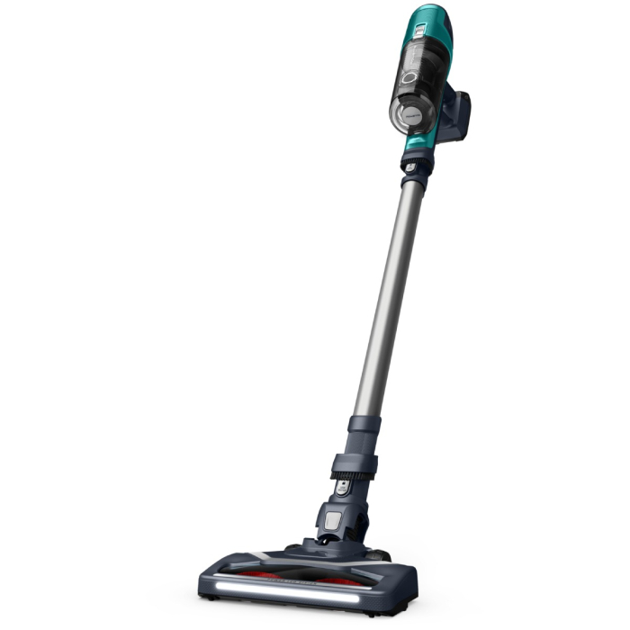 Aspirator vertical Rowenta X-Pert Essential 6.60 Animal RH6820WO, 100 W, 18 V, autonomie 45 minute, recipient 0.55 L, perie cu LED, tehnologie cicloni [6]