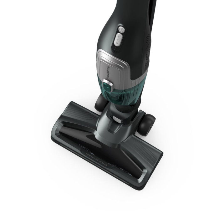 Aspirator vertical Rowenta X-Trem Compact 2 in 1 RH1239WO, 145W, autonomie 40 minute, filtrare 99%, Tehnologie Flex, recipient praf 0.4 L, verde & gri [5]
