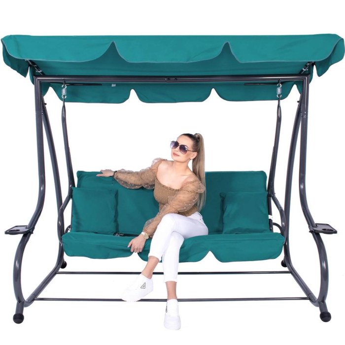 Balansoar leagan pat 3 persoane Sersimo Sardinia, 280kg [3]