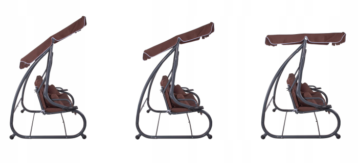 Balansoar leagan pat 4 persoane Sersimo Atena, GS4, greutate maxima 280kg [3]