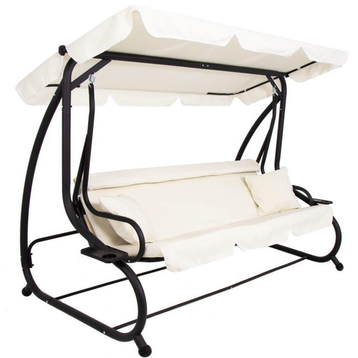 Balansoar leagan pat 4 persoane Tenerife, cu plasa anti-insecte, sarcina 320kg [3]