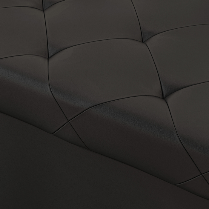  Banca Cutie de Depozitare Pliabila, Banca Taburet cu Capac si invelis din Piele Ecologica, 76x38x38 cm, Negru [9]