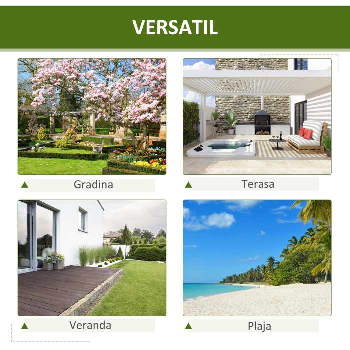  Banca de Gradina cu 2 locuri din lemn de molid, Maro 105x50x53cm [7]