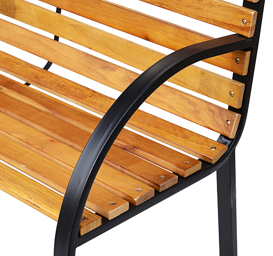  Banca de Gradina sau Terasa cu 2 locuri, in Otel 122L x 60L x 83Hcm [8]