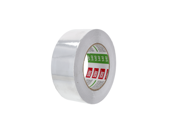 Banda adeziva din aluminiu Scley *540*, grosime 50 my, 48 mm x 50 m [3]