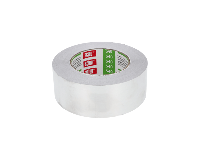 Banda adeziva din aluminiu Scley *540*, grosime 50 my, 48 mm x 50 m [2]