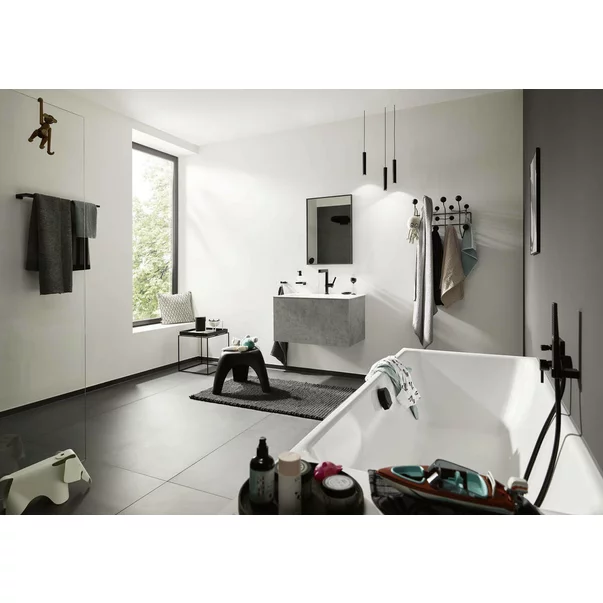 Bara dubla portprosop Hansgrohe AddStoris auriu lucios [2]