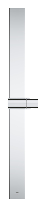 Bara dus Grohe 1016730000, 600 mm, 27 mm, universal, suport dus reglabil, pe perete, metal, ajustabil pe inaltime, Crom [2]