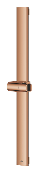 Bara dus Grohe 101673DA00, SPA AQUA, aparenta, 600 mm, metal, lucios, cupru [3]