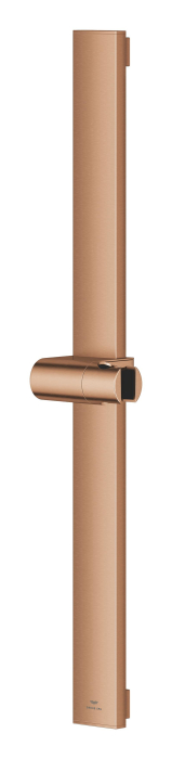 Bara dus Grohe 101673DL00, SPA AQUA, aparenta, 600 mm, metal, mat, cupru [3]