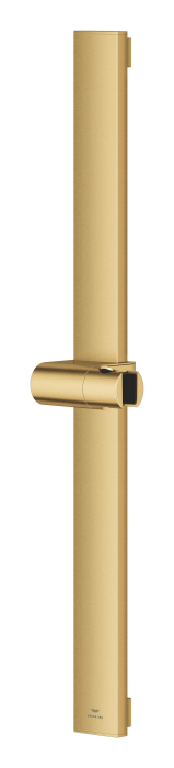 Bara dus Grohe 101673GN00, SPA AQUA, aparenta, 600 mm, metal, mat, auriu [3]