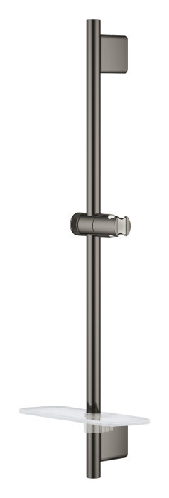 Bara dus Grohe 26602A00, SmartActive, aparenta, 630 mm, etajera, lucios, grafit [3]