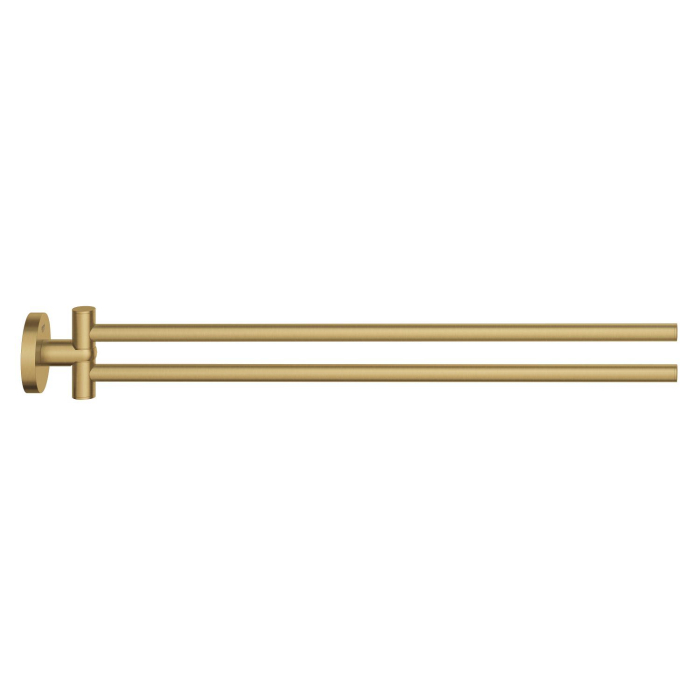Bara prosop dubla Grohe 41183GN0, Start, aparenta, 440 mm, pivotanat, metal, mat, auriu [2]