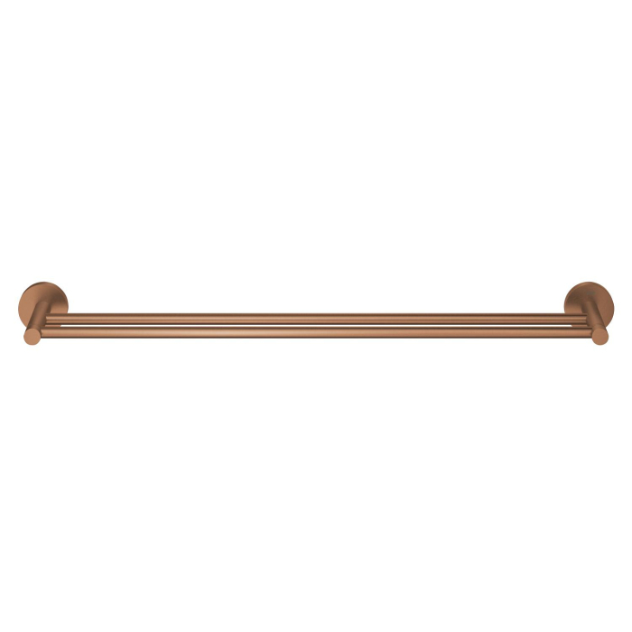 Bara prosop dubla Grohe 41203DL0, Start, 600 mm, meta, mat, cupru [2]