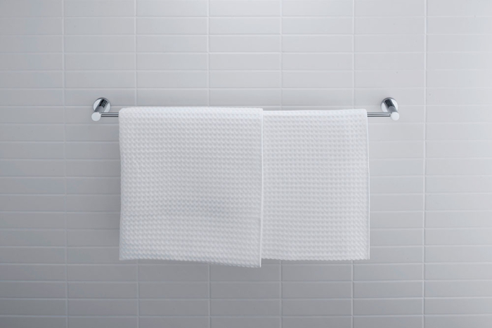 Bara prosop Duravit 0099231000, D-Code, tip instalare pe perete, design modern, fixare sigura, crom [5]