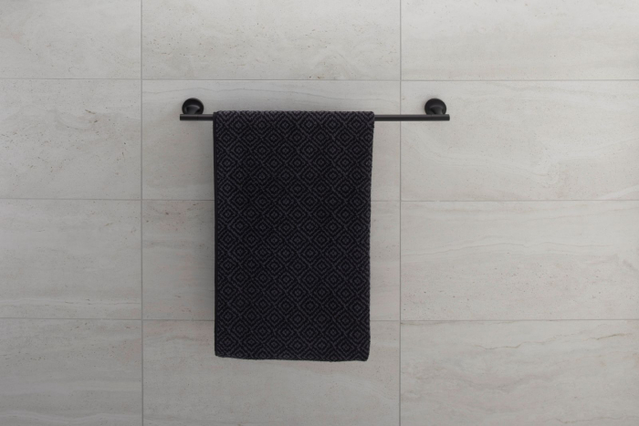 Bara prosop Duravit 0099424600, Starck T, tip instalare pe perete, numar orificii instalare 2, negru [4]