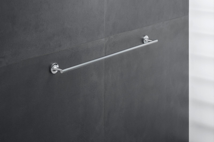 Bara prosop Duravit 0099431000, Starck T, tip instalare pe perete, design modern, fixare sigura, crom [2]