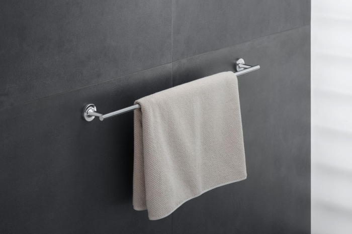 Bara prosop Duravit 0099431000, Starck T, tip instalare pe perete, design modern, fixare sigura, crom [5]