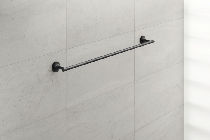 Bara prosop Duravit 0099434600, Starck T, tip instalare pe perete, numar orificii instalare 2, negru [2]