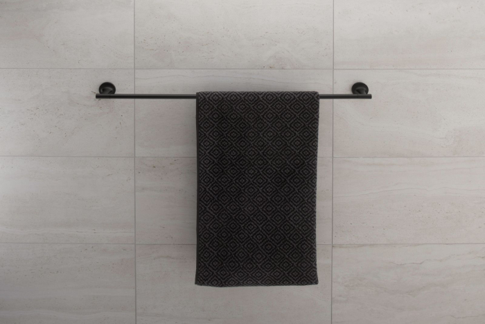 Bara prosop Duravit 0099434600, Starck T, tip instalare pe perete, numar orificii instalare 2, negru [5]