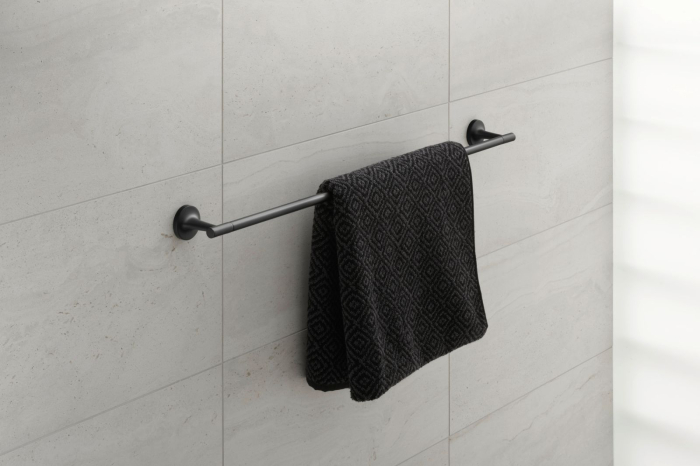 Bara prosop Duravit 0099434600, Starck T, tip instalare pe perete, numar orificii instalare 2, negru [4]