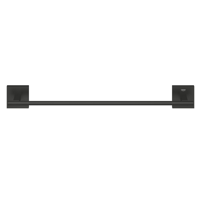 Bara prosop Grohe 409872430, 560 mm, 60 mm, 2 orificii instalare, 1 rafturi, pe perete, metal, Negru [3]