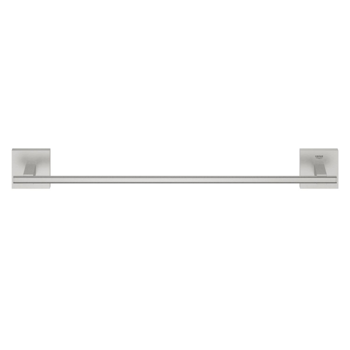 Bara prosop Grohe 40987DC0, Start Cube, pe perete, 450 mm, metal, mat, otel satinat [2]