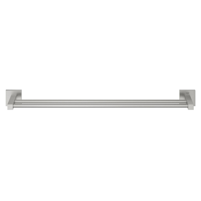 Bara prosop Grohe 41104DC0, Start Cube, pe perete, 654 mm, metal, mat, otel satinat [2]