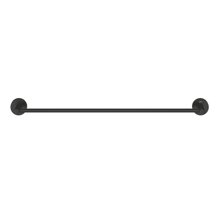 Bara prosop Grohe 411782430, Start, tip instalare pe perete, numar orificii instalare 2, posibiltiate lipire, negru [3]