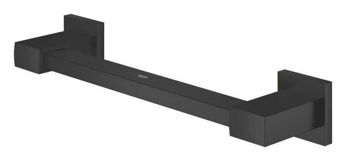 Bara sustinere Grohe 410942430, 354 mm, 81 mm, 2 orificii instalare, pe perete, metal, elemente fixare ascunse, Negru [2]