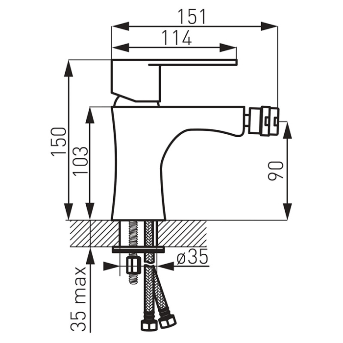 Baterie bideu, Ferro, Algeo, crom [2]