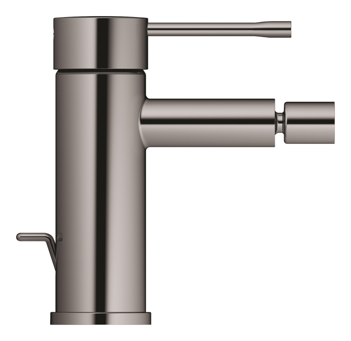Baterie bideu Grohe 24178A01, Essence, 3/8'', S, aerator, ventil cu tija, lucios, grafit [2]