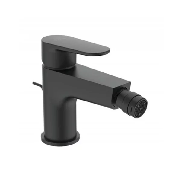 Baterie bideu Ideal Standard Cerafine O cu ventil pop-up negru mat [3]