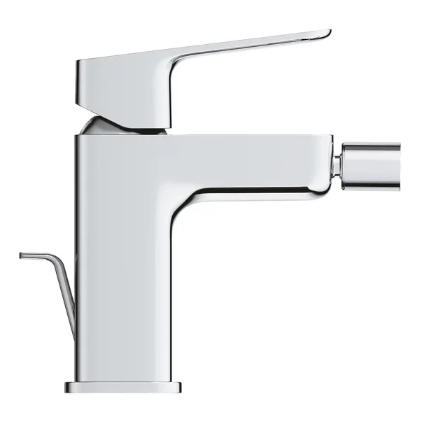 Baterie bideu monocomanda Grohe Cubeo cu ventil Pop-Up crom lucios [4]