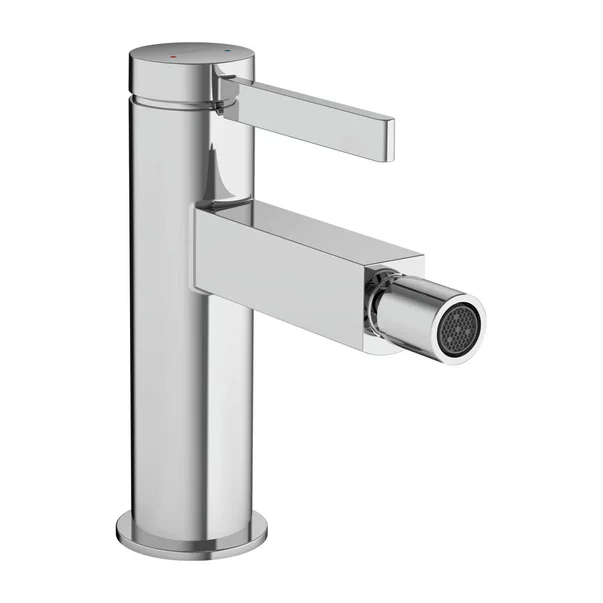 Baterie bideu monocomanda Hansgrohe Finoris cu ventil Push-Open crom [1]