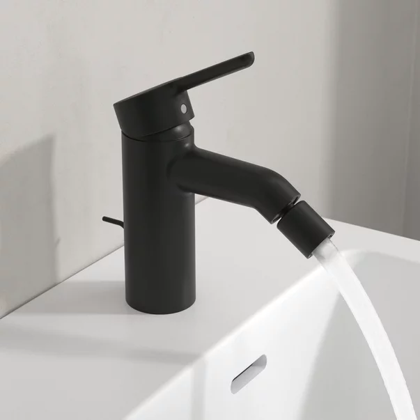 Baterie bideu Villeroy&Boch Skyla monocomanda negru mat [3]