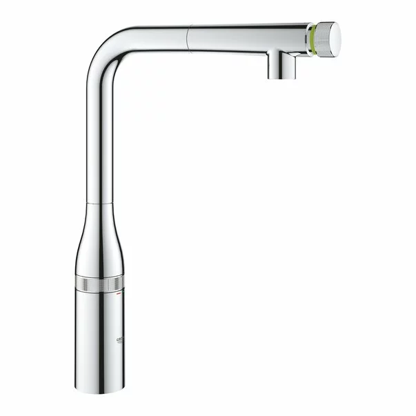 Baterie bucatarie cu dus extractibil Grohe Essence SmartControl crom [2]