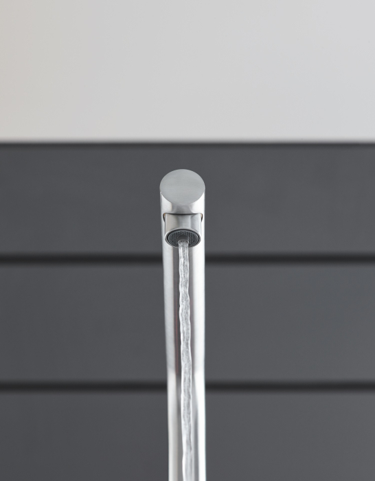 Baterie bucatarie Grohe 101069DC01, Blue Home, inalta, tip C, pentru racitor Blue Home, mat, otel satinat [8]