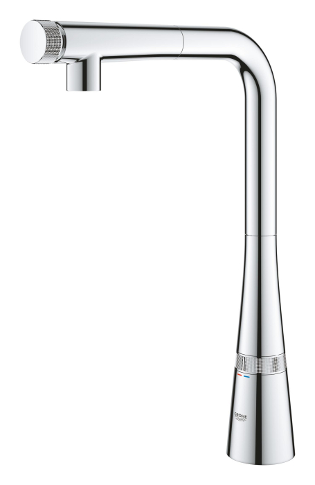 Baterie bucatarie Grohe 30442000, 1 bar, 370 mm, 199 mm, 1 orificii instalare, 1 sprayuri, 180 unghi pivotare, Crom [3]