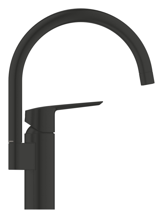 Baterie bucatarie Grohe 304692430, 0.8 bar, 339 mm, 183 mm, 1 orificii instalare, 1 sprayuri, 360 unghi pivotare, Negru [2]