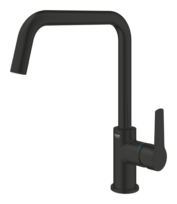 Baterie bucatarie Grohe 304702430, 1 bar, 310 mm, 228 mm, 1 orificii instalare, 1 sprayuri, 180 unghi pivotare, Negru [2]