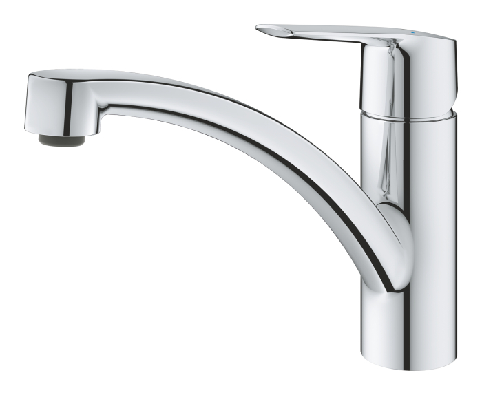 Baterie bucatarie Grohe 30530002, bucatarie Start, tip comanda monocomanda, marime medie, forma pipa tip c, crom [3]