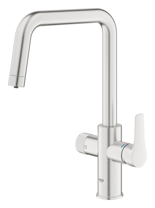 Baterie bucatarie Grohe 30583DC0, Blue Pure Eurosmart, inalta, tip U, filtrare, 3 cai, mat, otel satinat [5]
